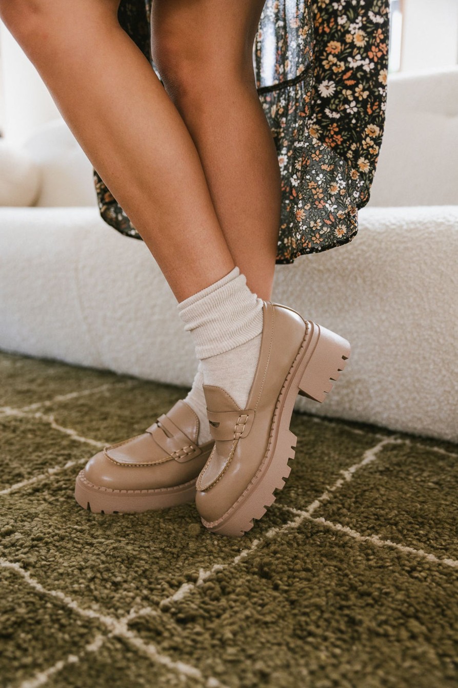 Accessories böhme | Nikia Platform Loafers In Taupe