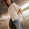 Clothing böhme | Blake Oversized T-Shirt In Ivory