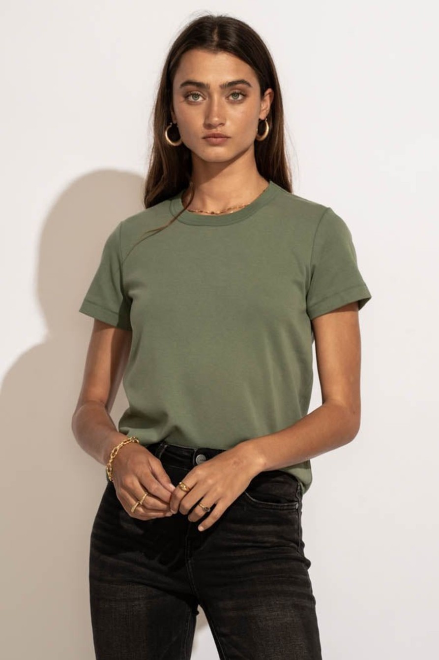 Clothing böhme | Mckenna T-Shirt In Olive