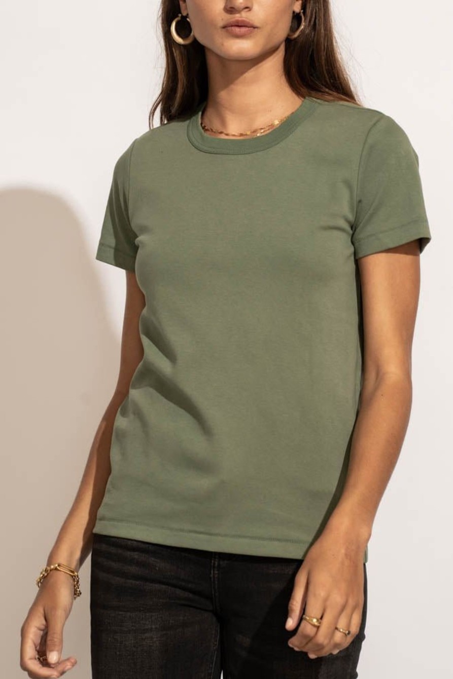 Clothing böhme | Mckenna T-Shirt In Olive