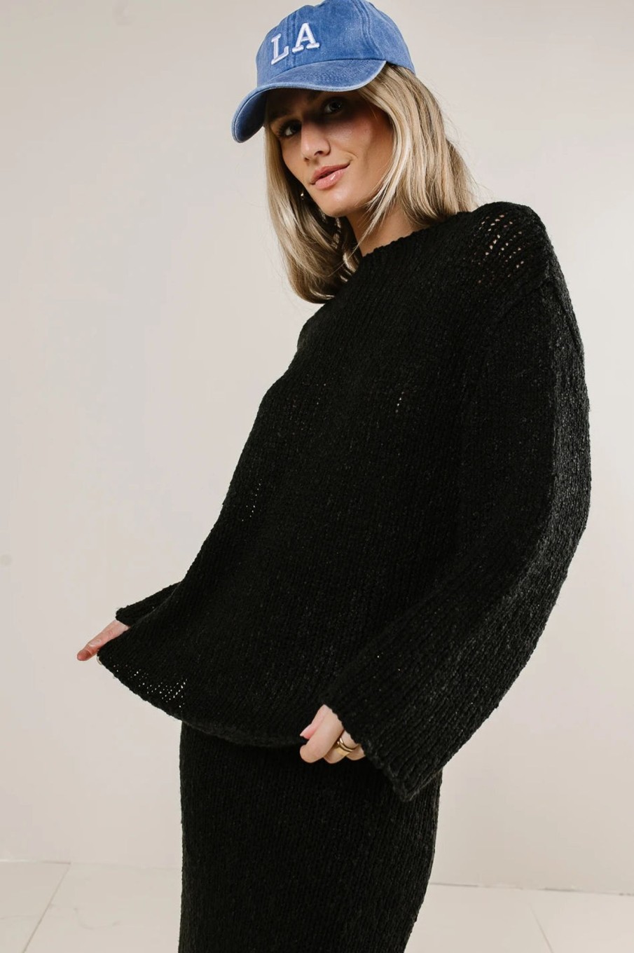 Clothing böhme | Charlotte Knit Sweater In Black