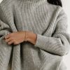 Clothing böhme | Jaya Mock Neck Sweater In Grey