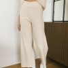 Clothing böhme | Myla Ribbed Pants In Oatmeal