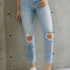 Clothing böhme | Mallory Distressed Jeans Light Wash