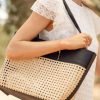 Accessories böhme | Ellie Wicker Tote In Black