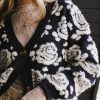 Clothing böhme | Clara Floral Cardigan Navy