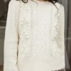 Clothing böhme | Dakota Cable Knit Sweater In Ivory