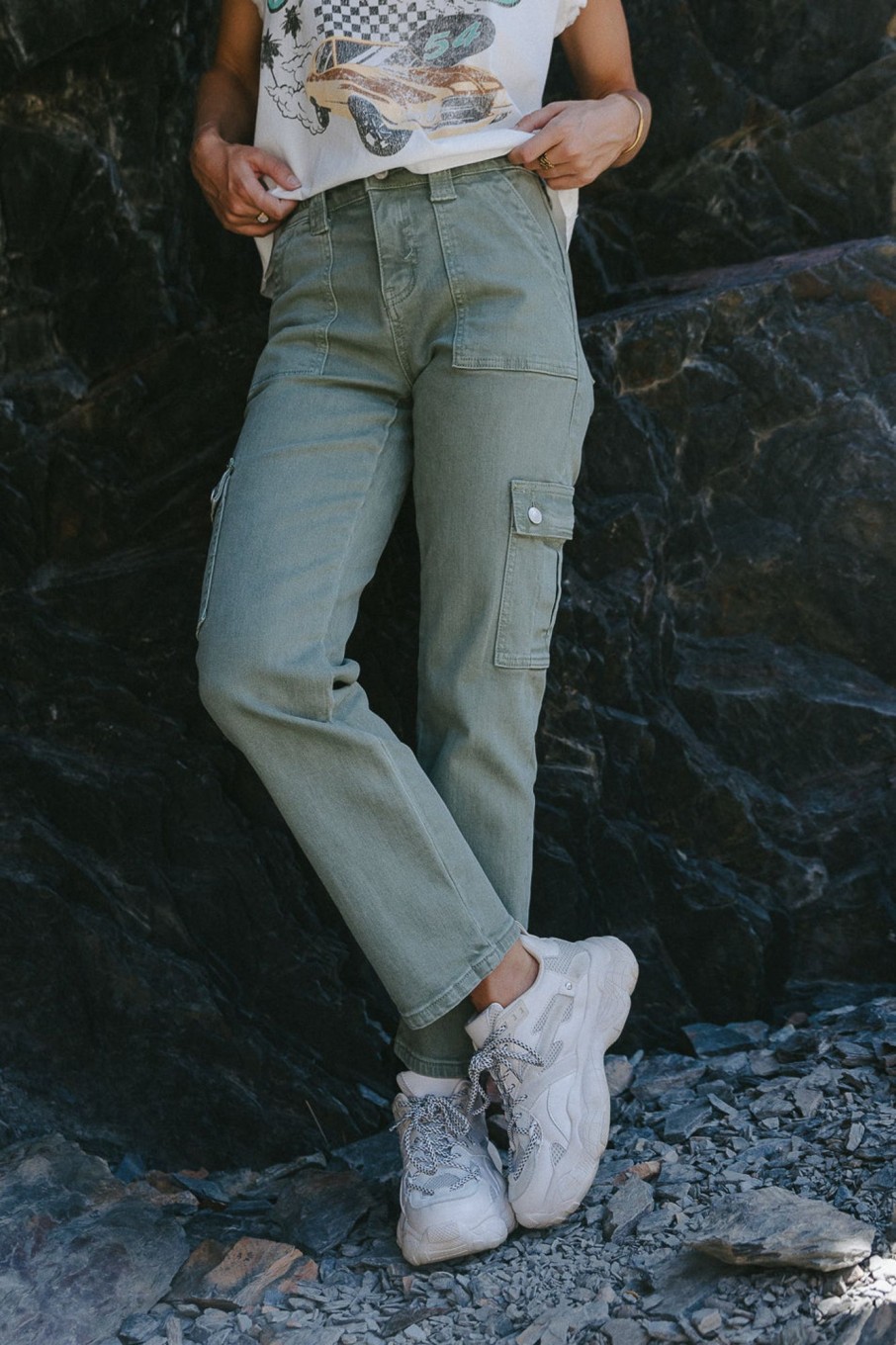 Clothing böhme | Dixie Utility Jeans Olive