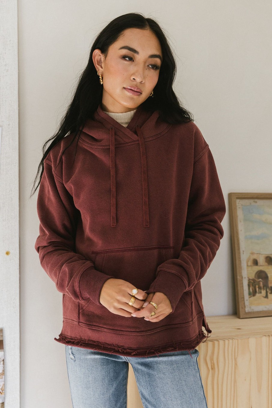 Clothing böhme | Blakely Hoodie In Maroon