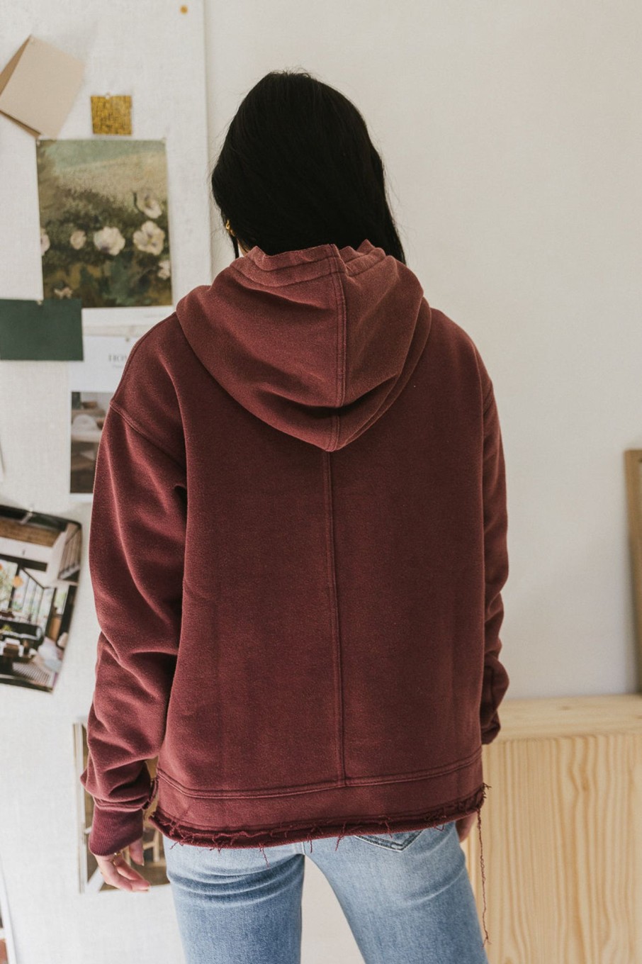 Clothing böhme | Blakely Hoodie In Maroon