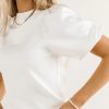 Clothing böhme | Octavia Top In White