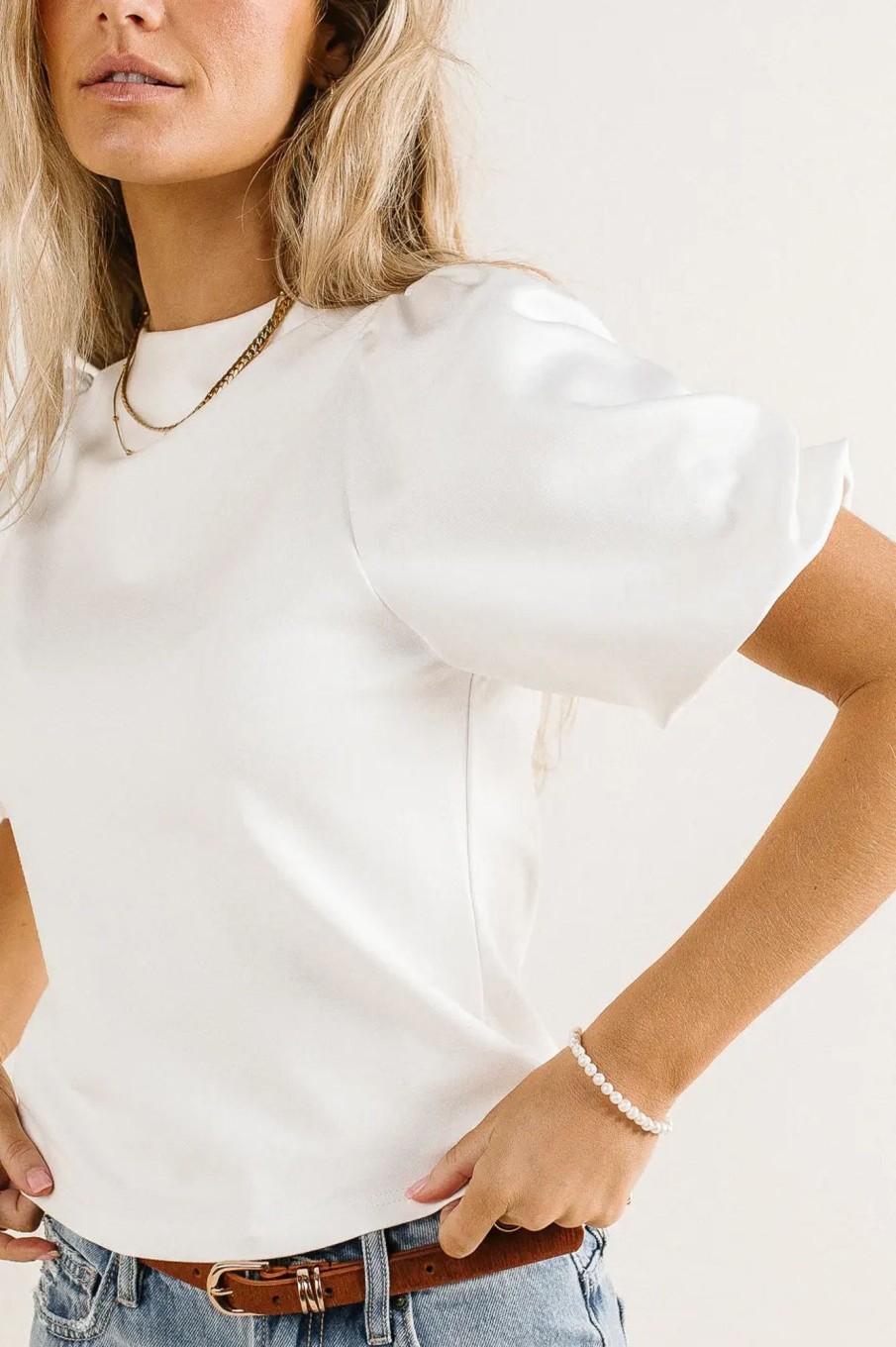 Clothing böhme | Octavia Top In White