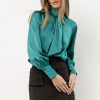 Clothing böhme | Charli Blouse In Emerald