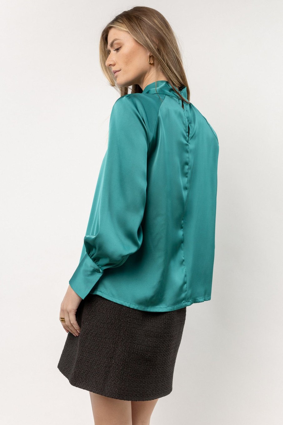 Clothing böhme | Charli Blouse In Emerald