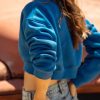 Clothing böhme | Dakota Cropped Sweatshirt In Blue