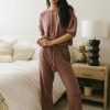 Clothing böhme | Keiko Ribbed Pants In Mauve