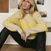 Clothing böhme | Felicity Abstract Sweater In Yellow