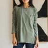 Clothing böhme | Washed Oversized Knit Top In Sage