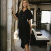 Clothing böhme | Brynlee Ruched Dress In Black