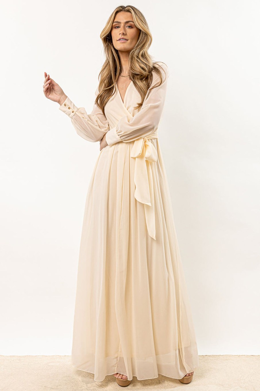 Clothing böhme | Veronica Maxi Dress In Cream