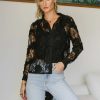 Clothing böhme | Floral Layering Top Black