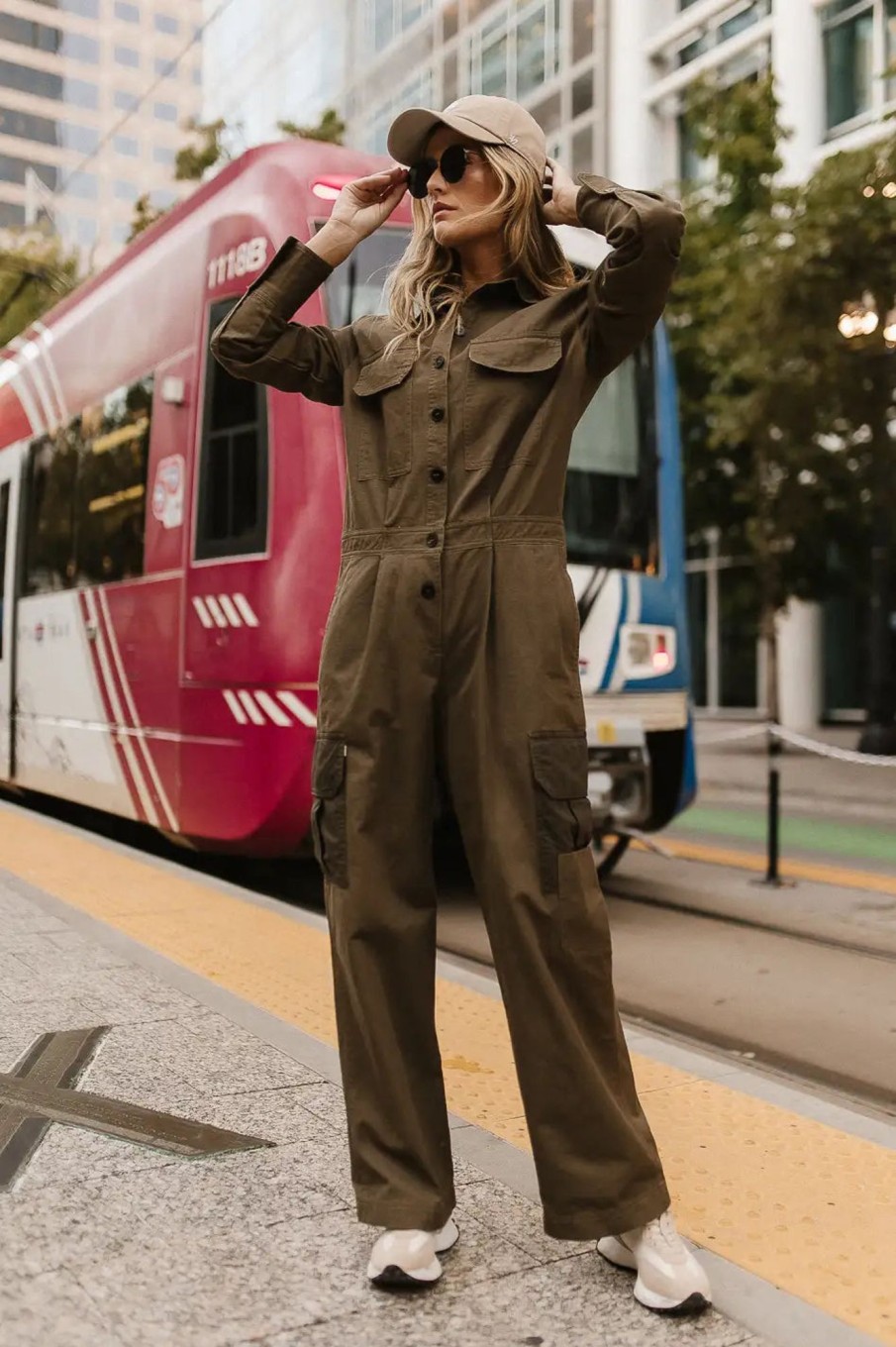 Clothing böhme | No Fly Zone Coveralls Olive