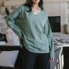 Clothing böhme | Taylan V-Neck Top Green