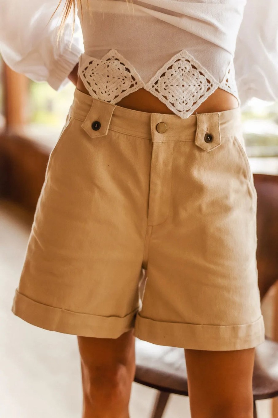 Clothing böhme | Wren Shorts In Tan