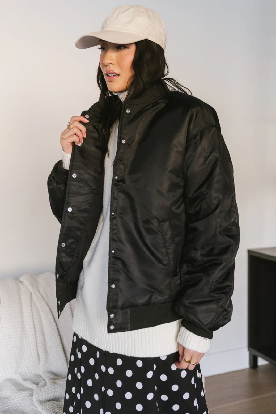 Clothing böhme | Madilyn Bomber Jacket In Black