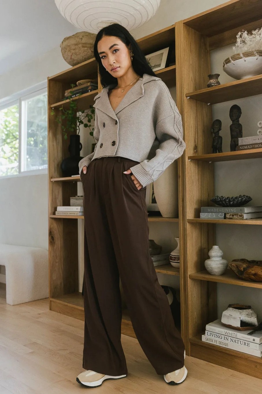 Clothing böhme | Romaine Wide Leg Pants In Brown