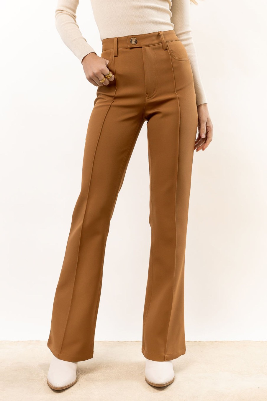 Clothing böhme | Anslee Wide Leg Pants In Camel