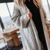 Clothing böhme | Palmer Long Cardigan In Grey