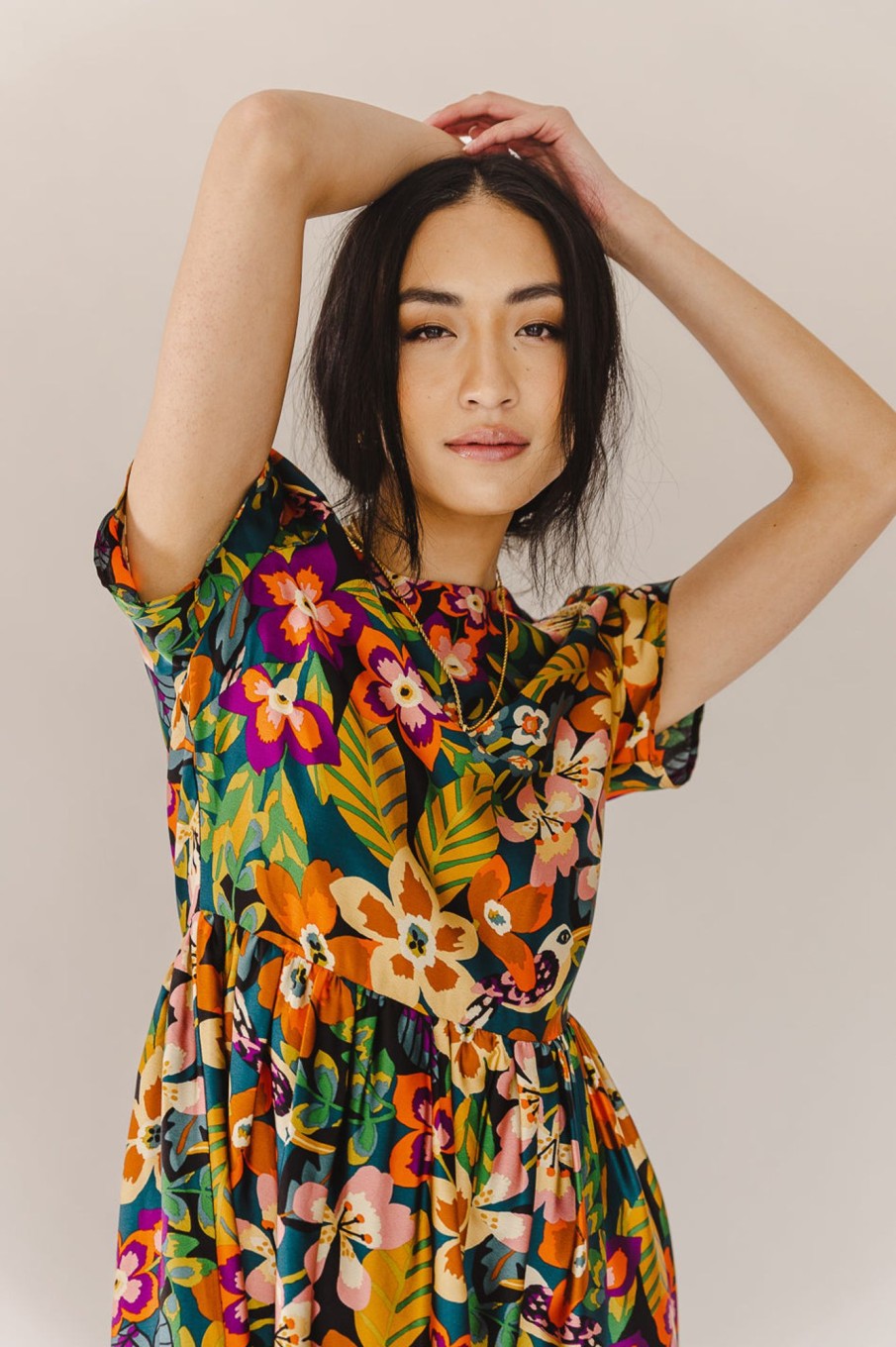 Clothing böhme | Oriole Printed Dress Multi