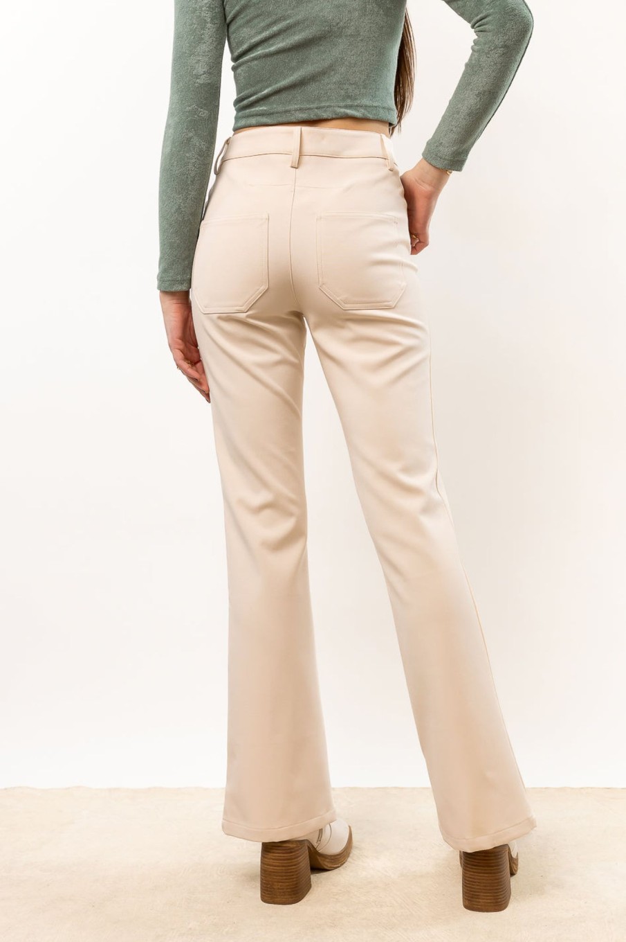 Clothing böhme | Anslee Wide Leg Pants In Cream