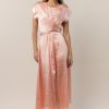 Clothing böhme | Rosalind Midi Dress In Pink