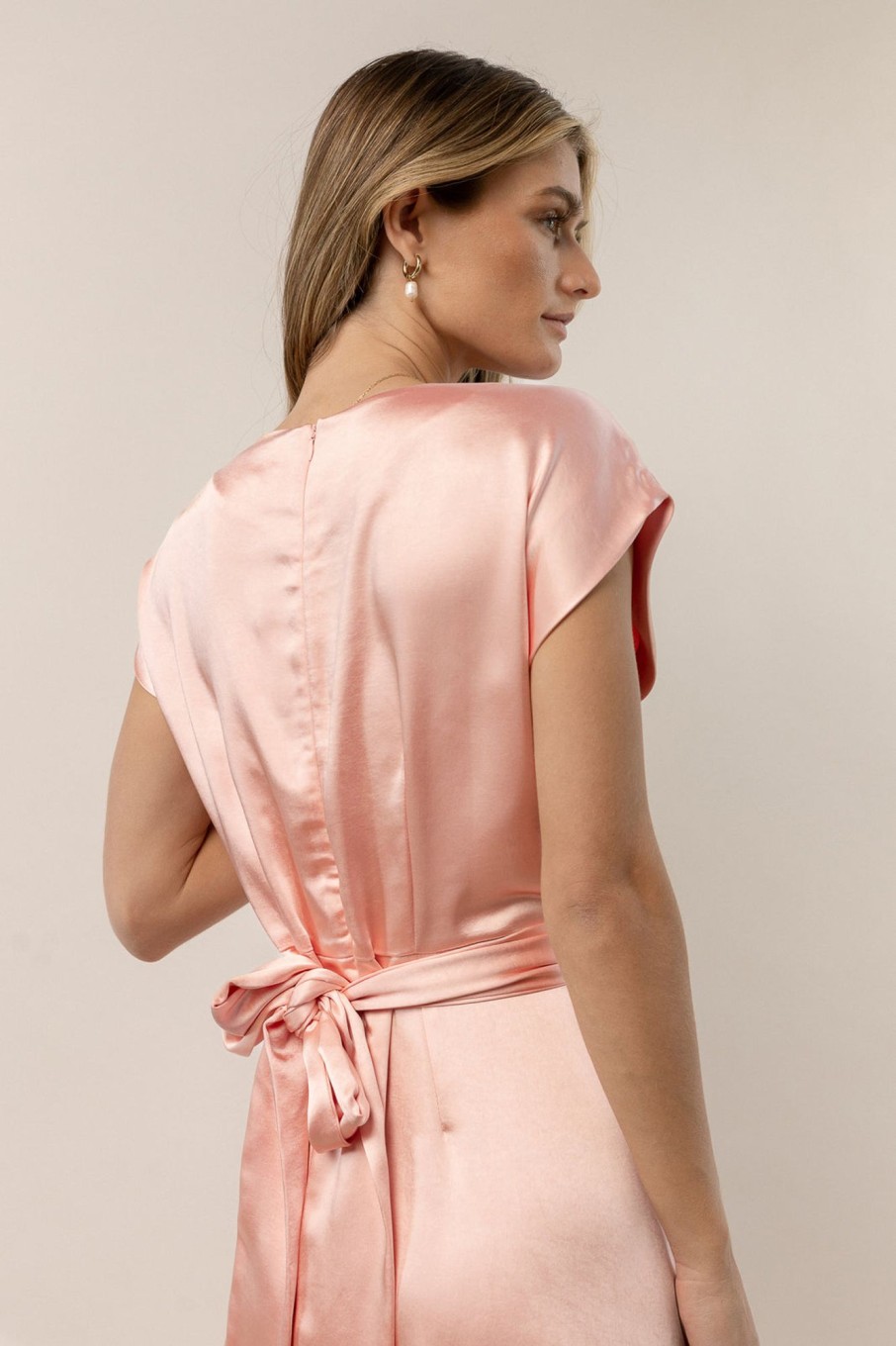 Clothing böhme | Rosalind Midi Dress In Pink