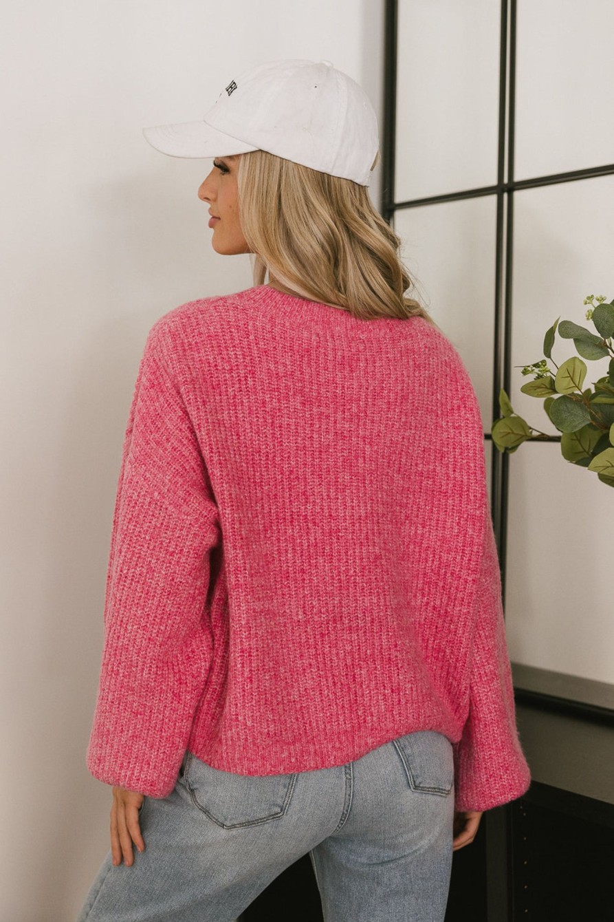 Clothing böhme | Aliyah Knit Sweater In Pink