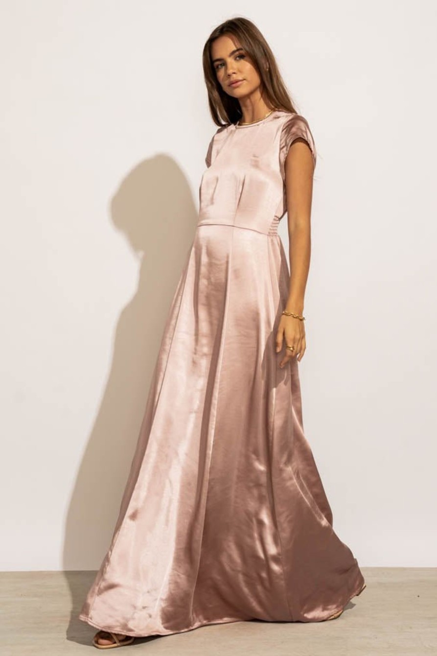 Clothing böhme | Lucille Maxi Dress In Mauve