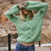 Clothing böhme | Anastasia Knit Sweater In Green