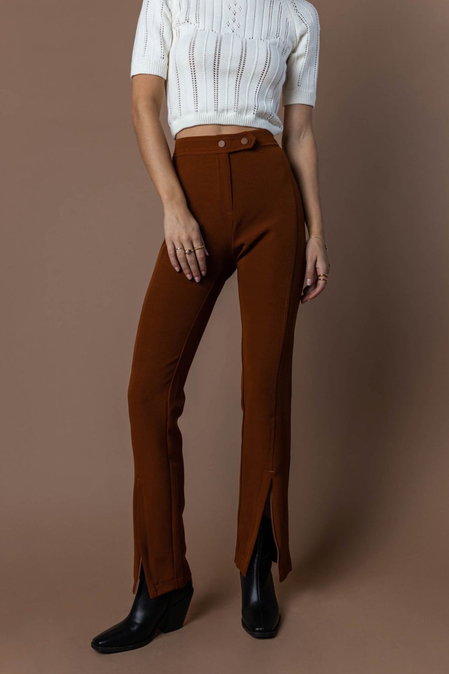 Clothing böhme | Dio Dress Pants In Rust