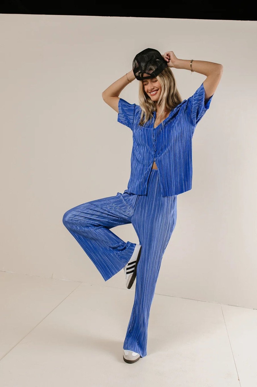 Clothing böhme | Clara Ribbed Pants In Blue