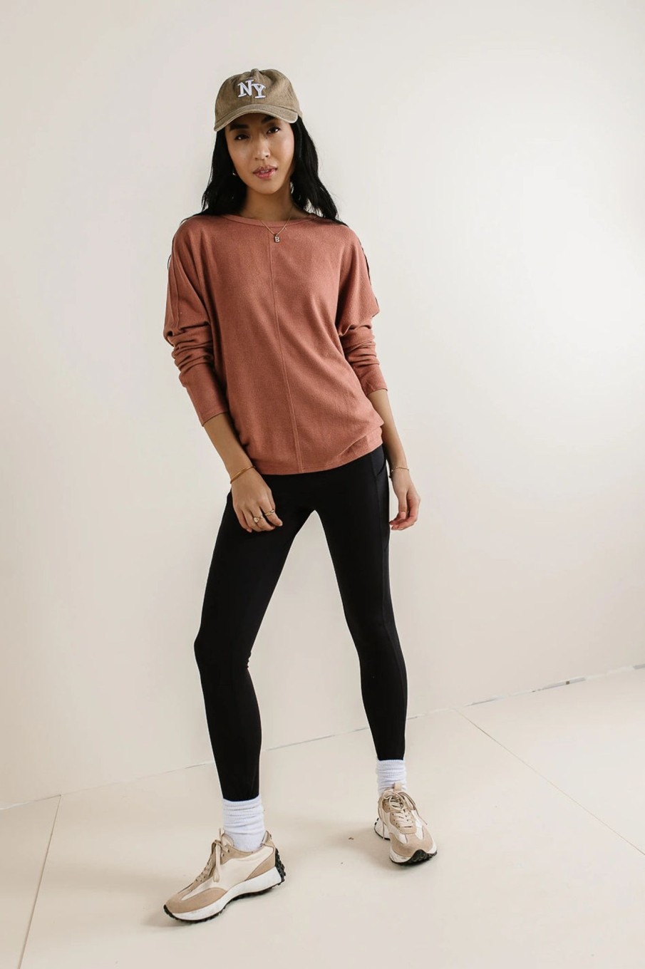 Clothing böhme | Kaylee Oversized Knit Top Rust