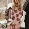 Clothing böhme | Isabel Floral Sweater Mauve