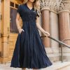 Clothing böhme | Annaleigh Midi Dress In Navy