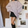 Clothing böhme | Melanie Oversized Sweater Mauve