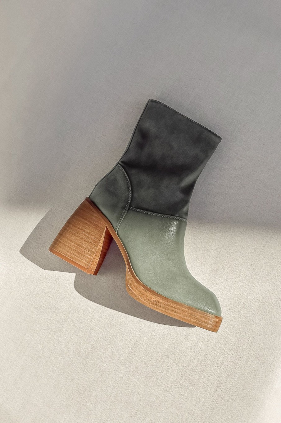 Accessories böhme | Foster Heeled Boots In Sage