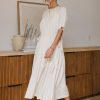 Clothing böhme | Sadie Midi Dress In Beige