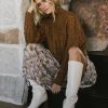 Clothing böhme | Noah Cable Knit Sweater In Brown