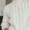 Clothing böhme | Noah Cable Knit Sweater In Cream