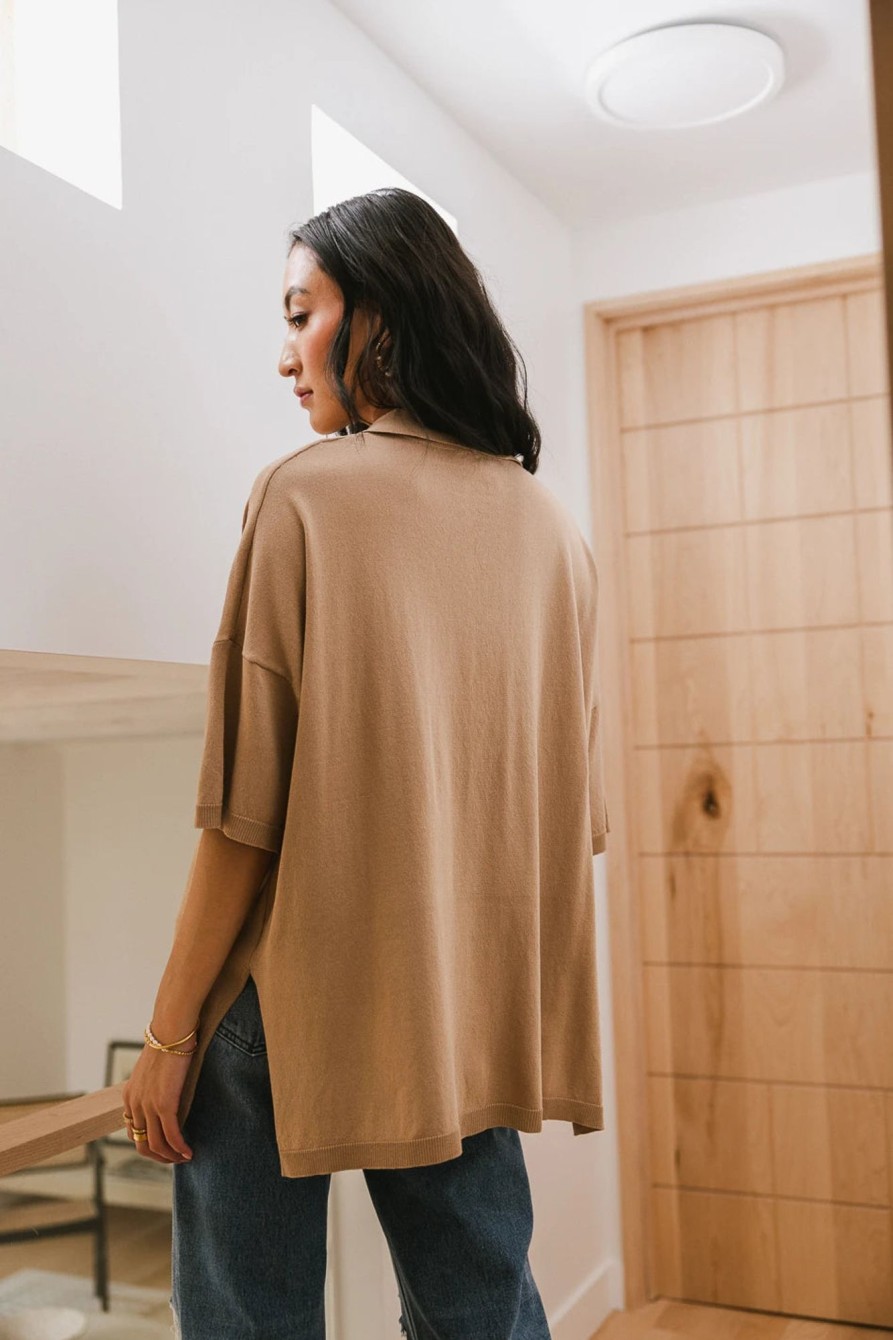 Clothing böhme | Palmer Oversized Top Beige